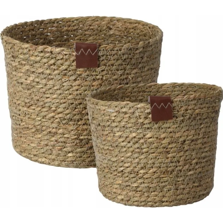 Home Styling Collection Aufbewahrungskörbe Farbe naturlig 2 Stück
