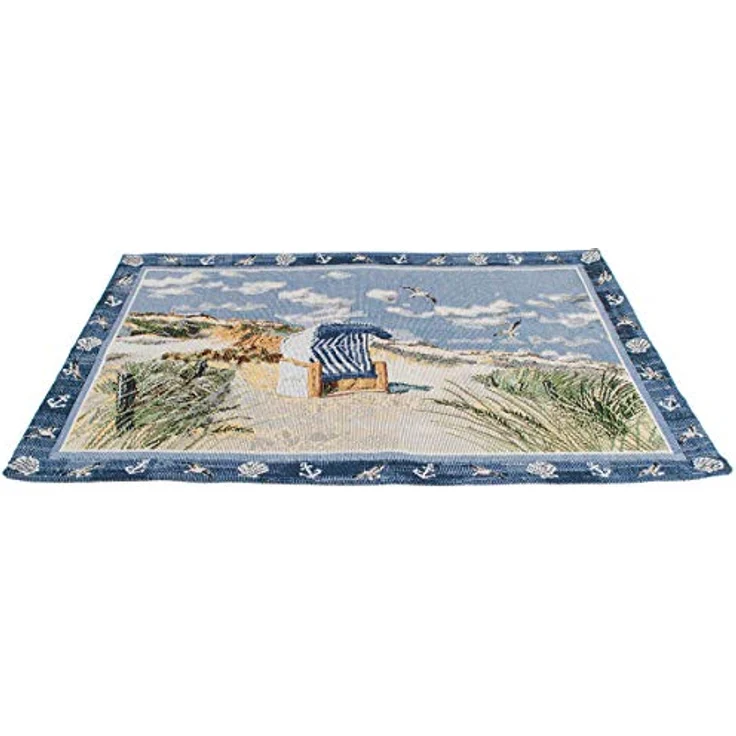 sander table + home Platzset Tischset Beach Chair 32 x 48 cm – Bild 1