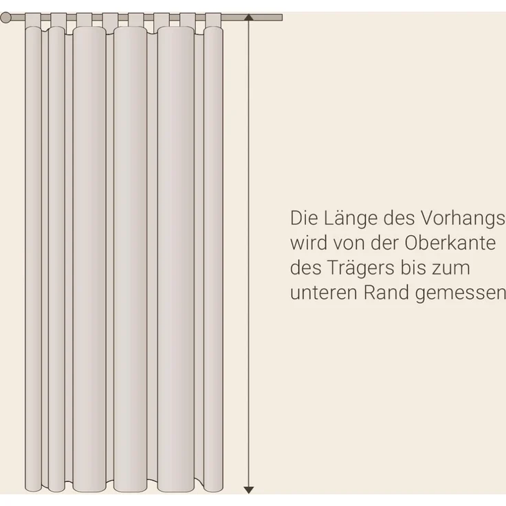 ROOM99 Outdoorvorhäng mit Schlaufen Garden Line 155x270 cm Breite x Höhe Outdoor Vorhang wetterfest Wasserdicht Sichtschutz Sonnenschutz Gardinen Garten Winddicht Dunkelgrau, 1 Stück – Bild 3