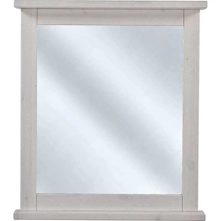 Badmöbel Waschplatz Set inkl. Keramik-Waschtisch 65 cm, 2-teilig LIRIA-56, Massivholz, B x H x T ca.: 70 x 200 x 43 cm – Bild 7