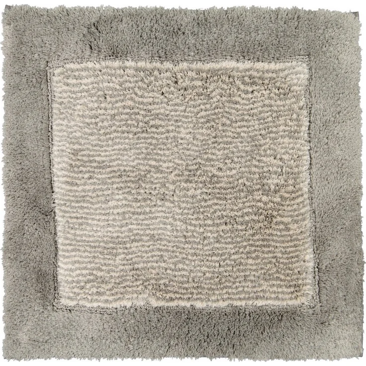 Cawö Badematte Badteppich Two-Tone Graphit (60x60cm) – Bild 1
