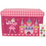 Bieco Aufbewahrungsbox mit Sitzbank Prinzessin 66L