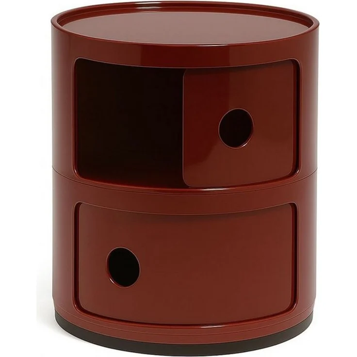 Kartell Componibili, Container 2-fächer, Bordeaux – Bild 2