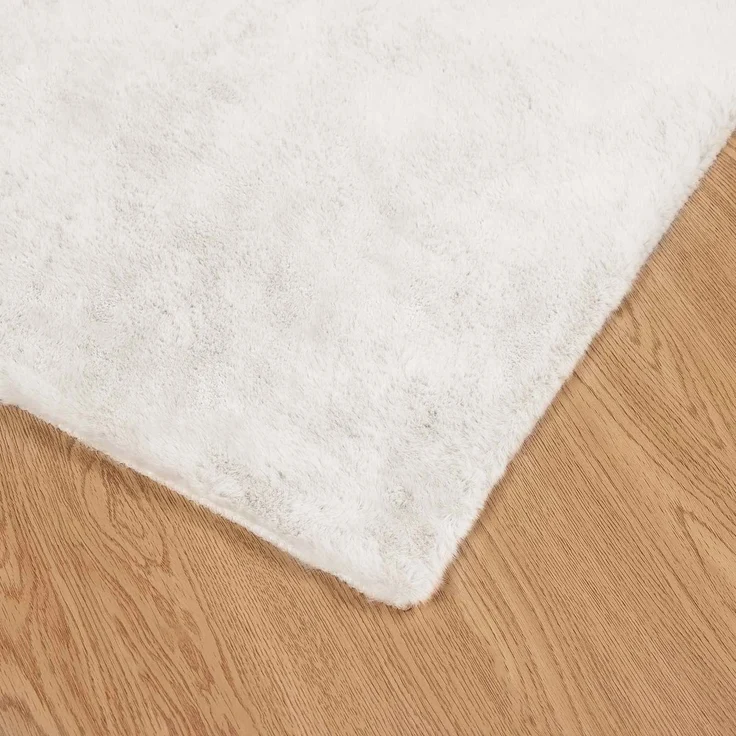 vidaXL Rutschfester Teppich aus Kunstkaninchenfell OLITE Creme 42021659 – Bild 7