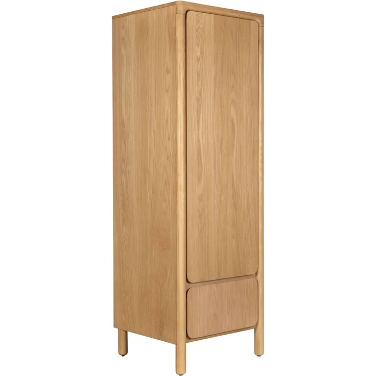 Zuiver Aufbewahrungsschrank Storm aus Eschenholz in Natural Natur 60x55x180,5 cm