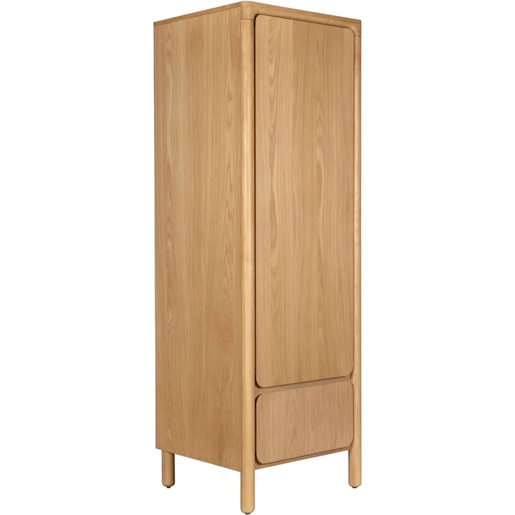 Zuiver Aufbewahrungsschrank Storm aus Eschenholz in Natural Natur 60x55x180,5 cm – Bild 1