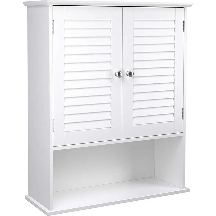 Vasagle Hängeschrank Badezimmerschrank Wandschrank, 20 x 60 x 70 cm – Bild 2