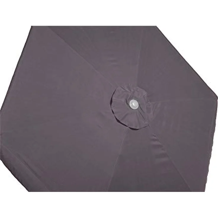 Sonnenschirm, Ø180 cm, grau – Bild 6