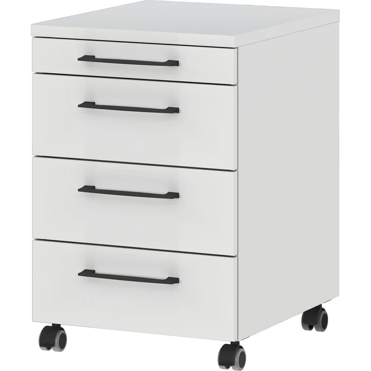 Germania GW-PROFI 3.0 Rollcontainer 4251, Lichtgrau, 42 x 61 x 49 cm (BxHxT) – Bild 1