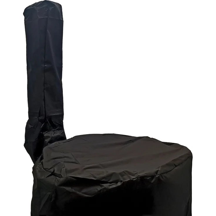 Grillpeter Utschak Asamat Ø50 cm schwarz mit Rauchrohr Kasan 22L Gasbrenner Abdeckhaube – Bild 6