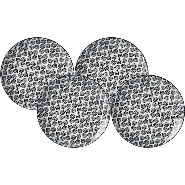 Ritzenhoff & Breker Takeo Circles Dessertteller ø 21,5 cm 4er Set