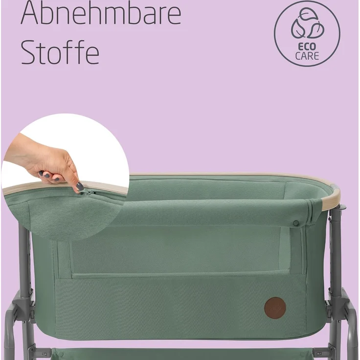 Maxi-Cosi Iora Beistellbett – Beyond Green Grün du – Bild 5
