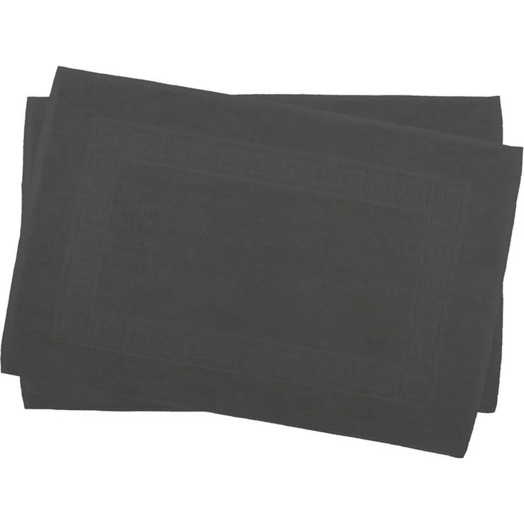 Julie Julsen Badematte 2-Badematte-Grau-50x80 cm, Baumwolle, Spiral – Bild 3