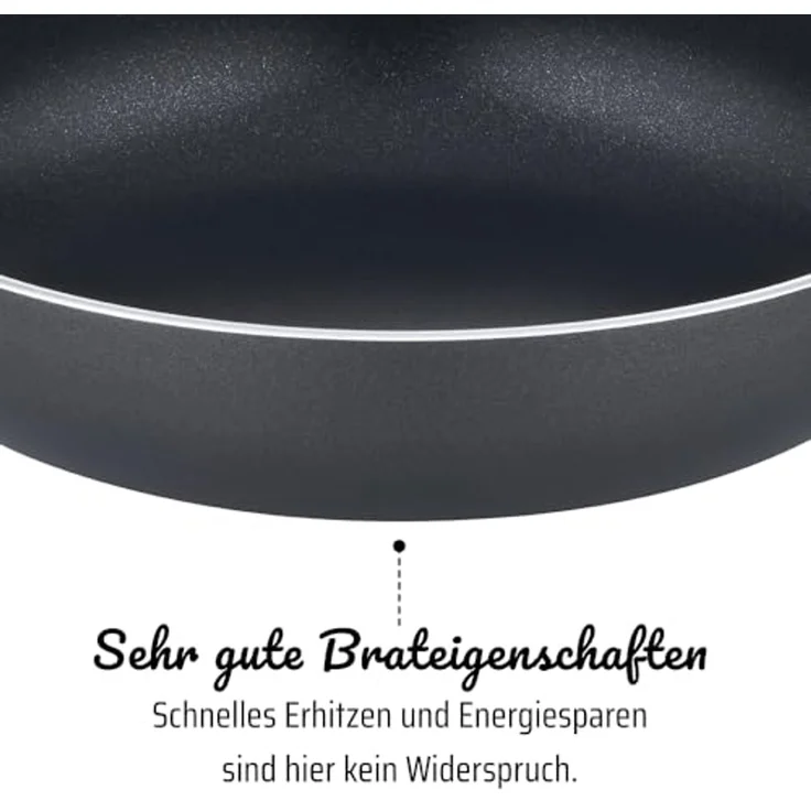 GSW Bratpfanne Cnuspa (Snackpfanne), Aluminium, VITAFLON® CLASSIC Versiegelung, Ø 16 cm, Induktion – Bild 5