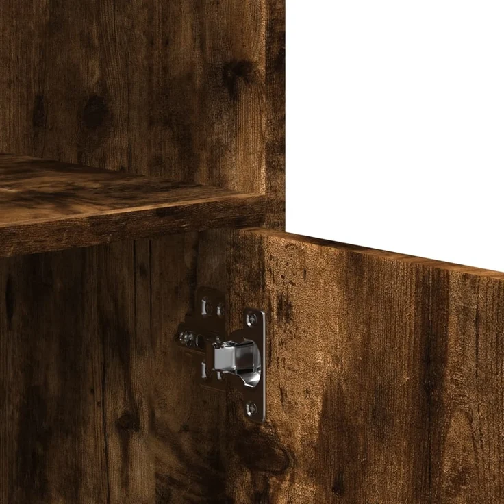 vidaXL Rollschrank Räuchereiche 55x40x91 cm Holzwerkstoff 853186 – Bild 7