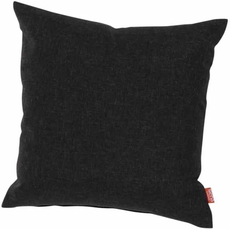SIENA GARDEN PRIME Dekokissen, Bezug aus 100% Polypropylen, Dessin 203, Farbe Anthrazit – Bild 1