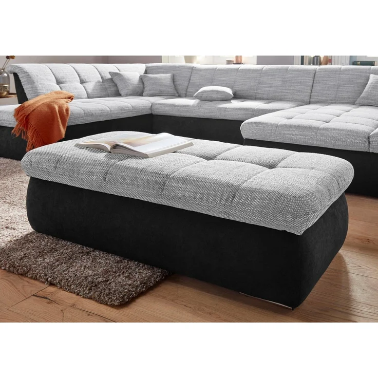 DOMO collection Polsterhocker Moric, inklusive Stauraum – Bild 5