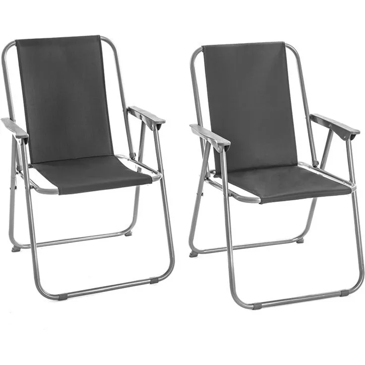 Campingstuhl Klappstuhl 2er Set Angel Angler Regie Strand Stuhl faltbar Outdoor