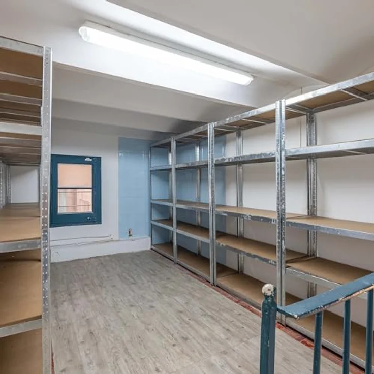 Wiltec Set 2X Schwerlastregal 120 x 60 x 200 cm, 200kg/Ablage, Steckregal verzinkt aus Stahl, Lastenregal mit 5 Ablagen, Werkstattregal – Bild 6