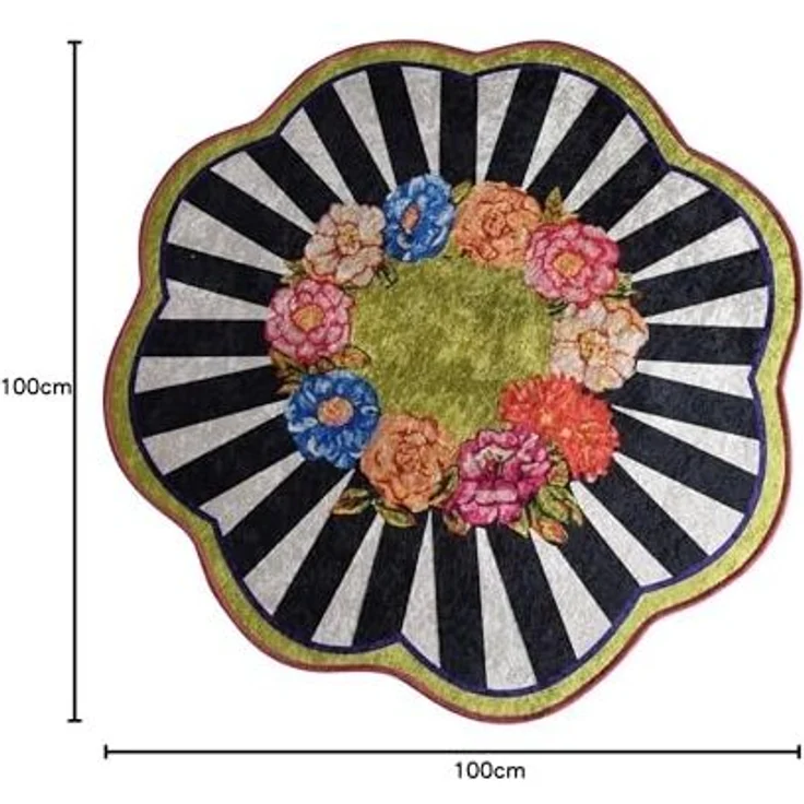 Badteppich Blumenform – Bild 2