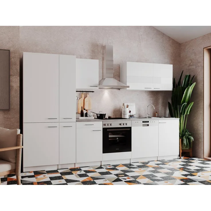 RESPEKTA Küchenzeile Malia, Breite 310 cm, mit Soft-Close, in exklusiver Konfiguration für OTTO