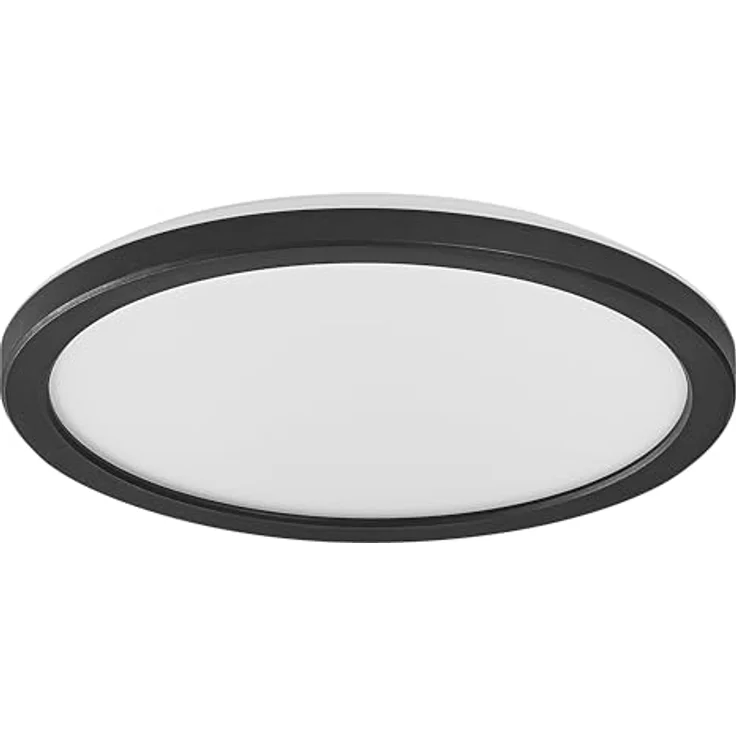 Osram SMART+ WiFi Orbis Ultra Slim LED Panelleuchte 235mm Schwarz, 19W, 1070lm, RGB+TW 2700-6500K, dimmbar, Alexa-kompatibel – Bild 1