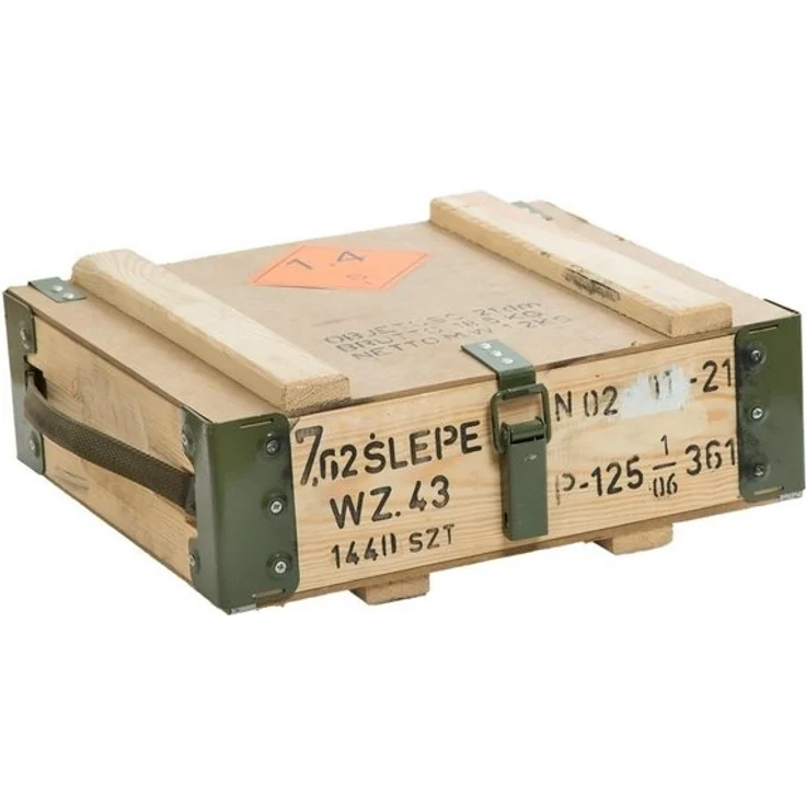Kistenkolli Altes Land Allzweckkiste Munitionskiste Slepe 7,62 Armeekiste Schatztruhe Holztruhe Holzkoffer (Spar-Set) – Bild 2