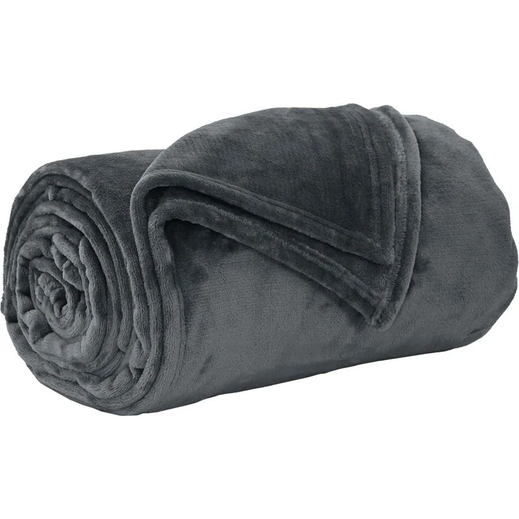 vidaXL Wohndecken 6 stk. Dunkelgrau 240 x 220 cm 8,24 kg Fleece 42016799 – Bild 4