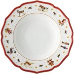 Hutschenreuther Happy Wintertime Red Teller tief 23cm