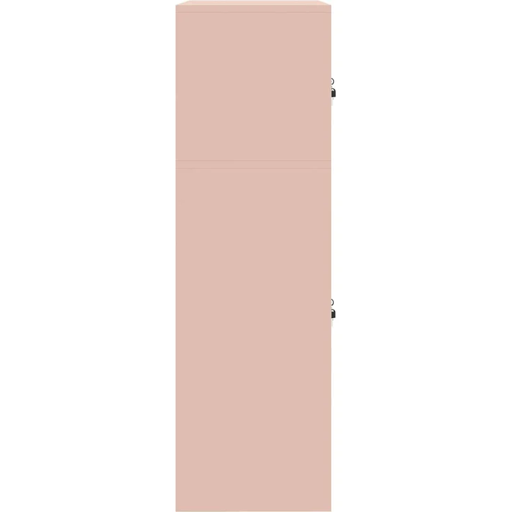 vidaXL Aufbewahrungsschrank 2 stk. Rosa 60 x 40 x 130 cm Stahl 3438688 – Bild 9