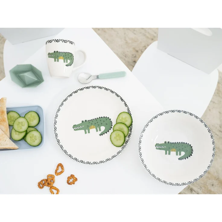 Safari Krokodil, Kinder Set 3-tlg (mo) – Bild 5