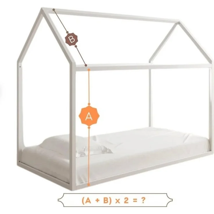 Baby Fancyroom Betthimmel Betthimmel Tüll Hausbett Kinderbett 2 Stück 340cm 380cm Montessori (3-tlg. Set mit 2x Betthimmel und einer 20er Pomponkette, Baldachin, Kinder Betthimmel Baldachin Himmel Deko Set), Betthimmel für Hausbett Montessori – Bild 3