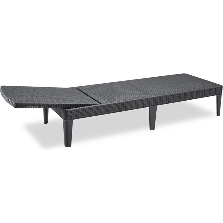 Keter Sonnenliege mit Auflage Jaipur Graphitgrau 432693 – Bild 10