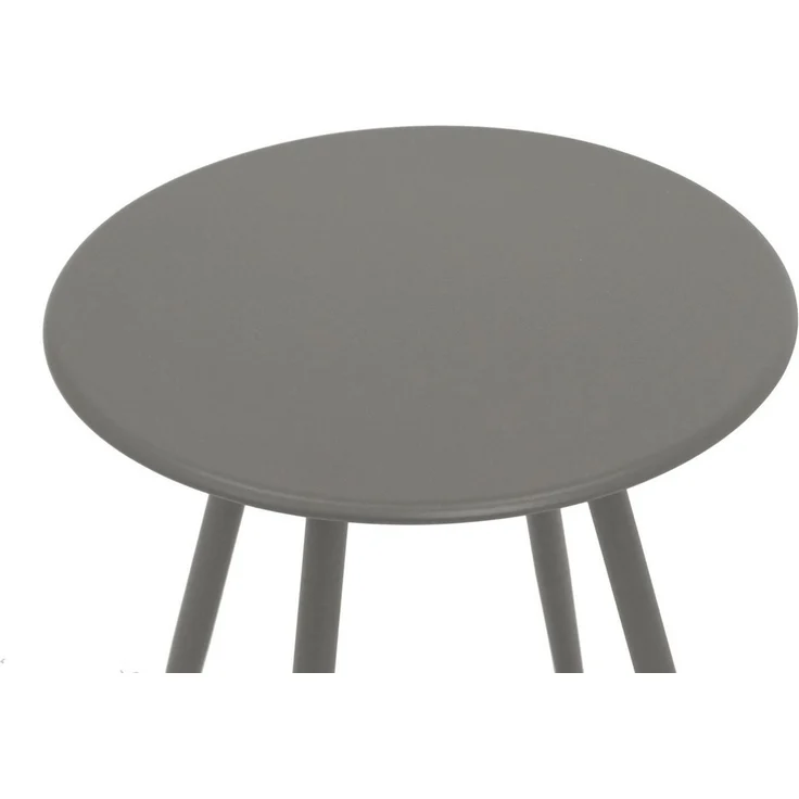 DEGAMO Beistelltisch DENVER 45cm rund, Stahl, Innen und Außen – Bild 2