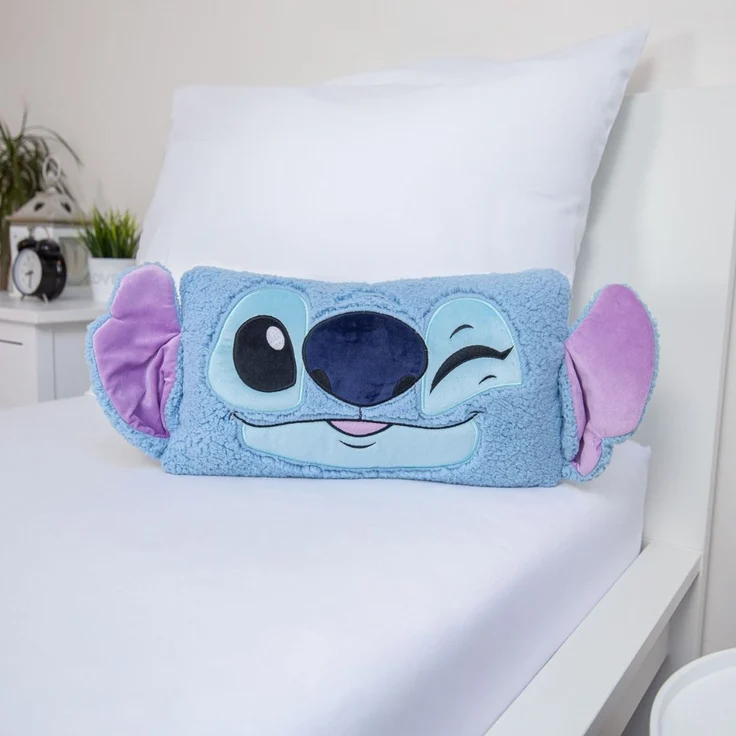Disney Lilo & Stitch 3D Dekokissen Blink für Sofa Bett Kinderzimmer – Bild 3
