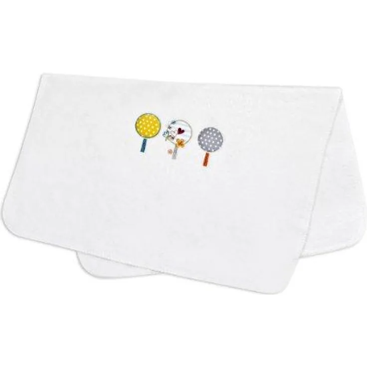 Julius Zöllner 9570012710 Baumwolldecke mit Applikation Central Park, Gr. 75x100 cm