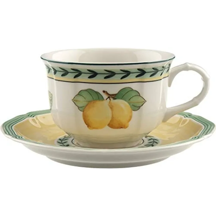 Villeroy & Boch French Garden Fleurence Teetasse mit Untertasse 130 ml