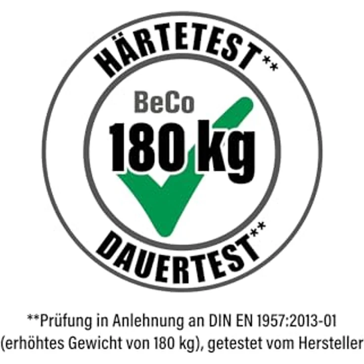 BeCo Matratzen Maxima Plus, Taschenfederkern, 23 cm, getestete Qualität "GUT", H3 - 140 x 200 cm, vegan und Oeko-Tex zertifiziert – Bild 3