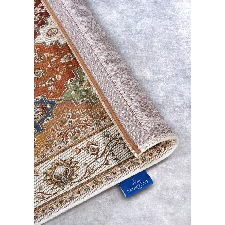 Villeroy & Boch Outdoorteppich Pierre, rechteckig, Höhe: 3 mm, Outdoor, Flachgewebe, wetterfest, Balkon, Garten, Klassisch, Terrasse – Bild 3