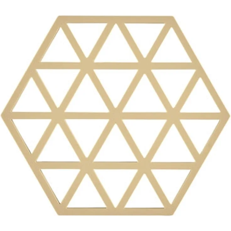 Zone Denmark Topf-Untersetzer Silikon Triangles Warm Sand