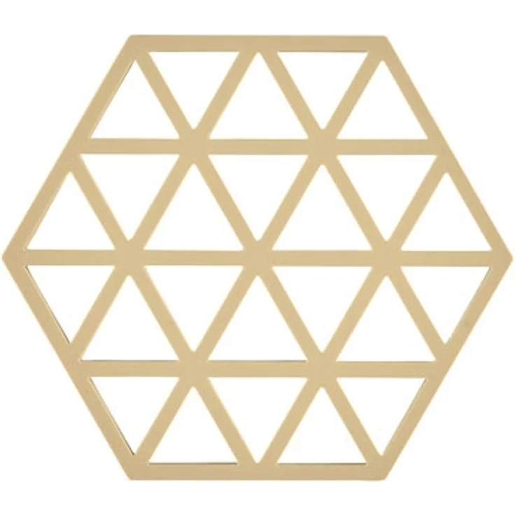 Zone Denmark Topf-Untersetzer Silikon Triangles Warm Sand