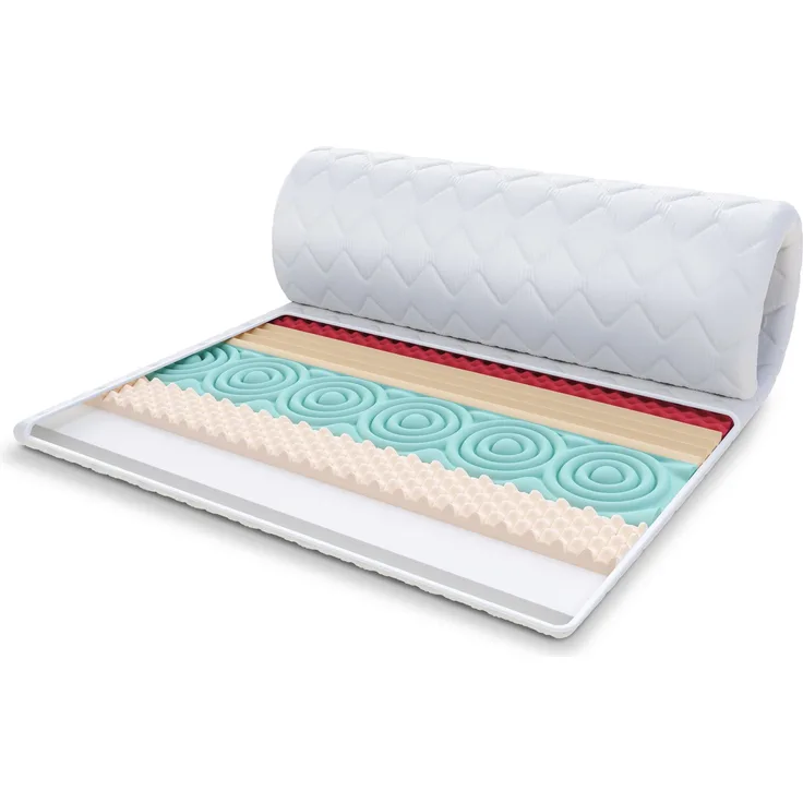 Topper 80x200 cm Matratzenauflage mit HR-Schaum Kaltschaum 6 cm Schoner H2 H4