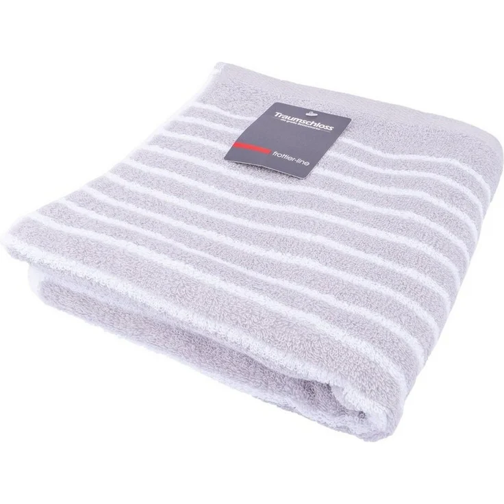 Traumschloss Duschtuch Stripes, Frottier (1-St), 100% Baumwolle, absolut hautsympathisch – Bild 1