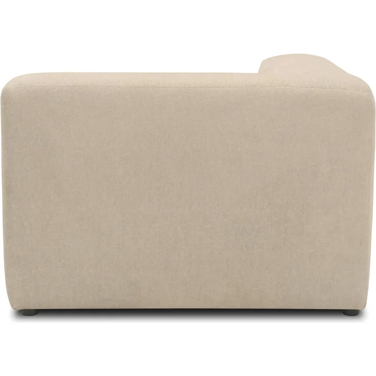 DOMO. collection Ecksessel 800013, Sessel, quadratisch mit gepolsterte Rückenlehne, Modul-Element, Sofa, Polsterecke, Eckcouch, Polstergarnitur 108 x 108 x 69 (BxTxH), beige – Bild 5