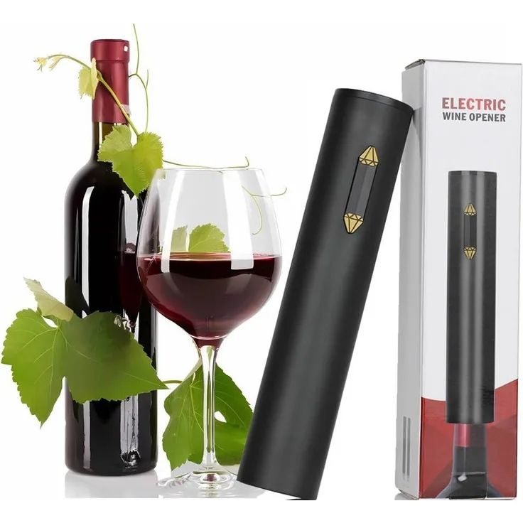 Blusmart Korkenzieher Elektrischer Korkenzieher Wein öffner, (Automatischer einflaschenöffner, 1 tlg, Batteriebetriebener kabelloser Weinöffner), Geschenke für Weinliebhaber( Batterien nicht enthalten)