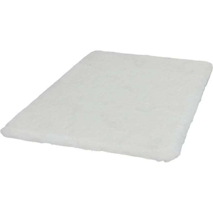 SCHÖNER WOHNEN-Kollektion Badematte Bali, Höhe 29 mm, rutschhemmend beschichtet, fußbodenheizungsgeeignet, Polyester, rechteckig, Fell Haptik, kuschelig, Badezimmerteppich, waschbar – Bild 2