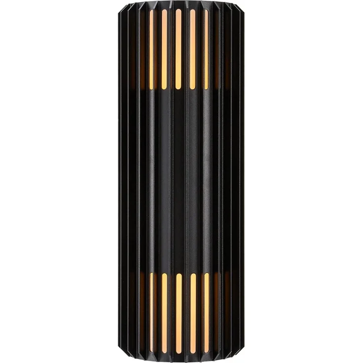 Nordlux up down Wandleuchte Aludra Seaside schwarz Alu IP54 2xE27 – Bild 2