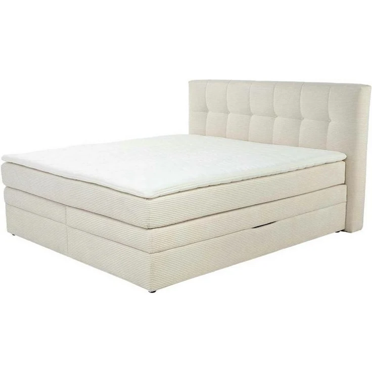 Jockenhöfer Gruppe Boxspringbett Amy, mit Bettkasten und Kaltschaum-Topper, erhältlich in 140 & 180cm Breite – Bild 4
