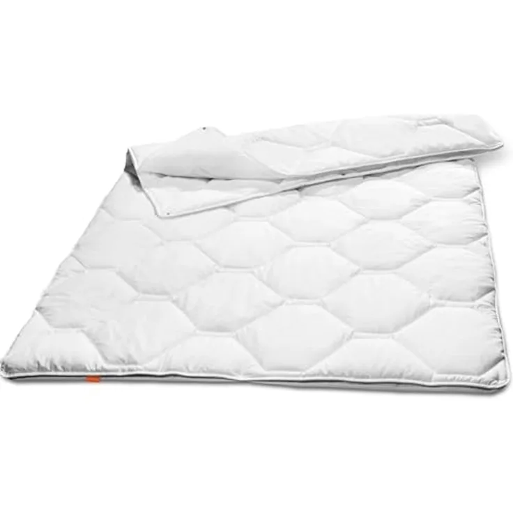 sleepling Baumwollbettdecke Komfort 300, Bezug: 100 % Baumwolle, in 135x200 cm, 155x220 cm und Weitere, Allergiker geeignet, Made in EU