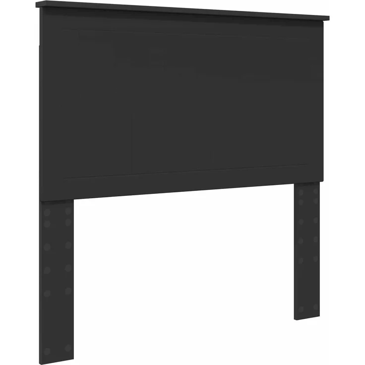 vidaXL Aufbewahrungsbett Schwarz 100 x 200 cm Holzwerkstoff 3411237 – Bild 6